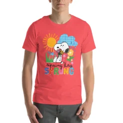 Hot Spring Has Sprung Unisex T-Shirt Snoopy | T-Shirts