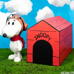 Hot SuperSize Vinyl Figure Snoopy Flying Ace (Doghouse Box) Snoopy | Collectibles