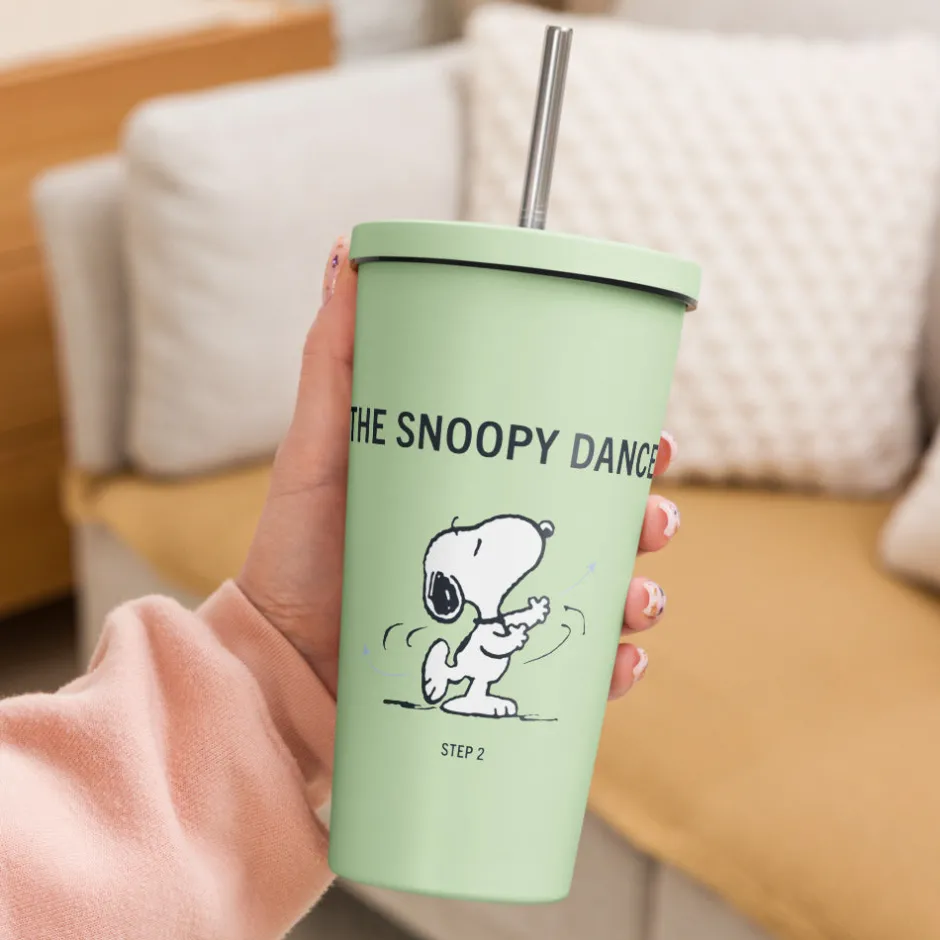 Online The Snoopy Dance Tumbler With Straw Snoopy | Tumblers