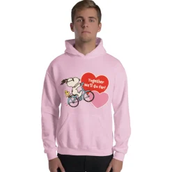 Sale Together We'll Go Far Unisex Hoodie Woodstock | Snoopy