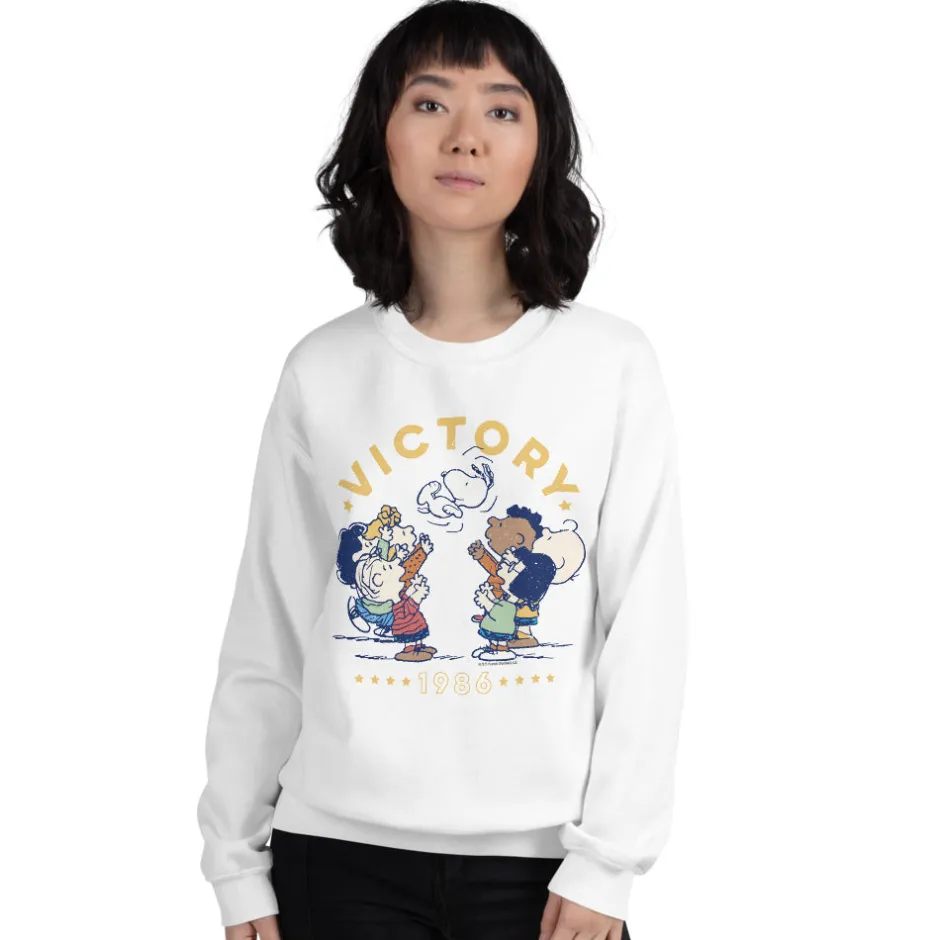 Clearance Victory Adult Crewneck Sweatshirt Peanuts Gang | Hoodies & Sweatshirts