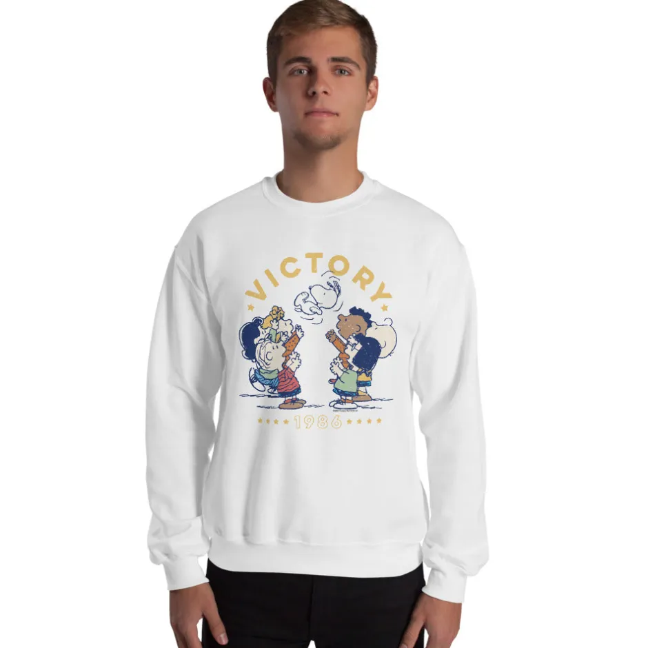Clearance Victory Adult Crewneck Sweatshirt Peanuts Gang | Hoodies & Sweatshirts