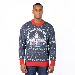 New Warm Winter Wishes Holiday Sweater Peanuts Gang | Hoodies & Sweatshirts