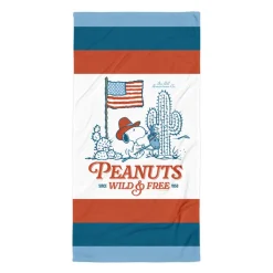 Best Wild & Free Beach Towel Peanuts Gang | Towels