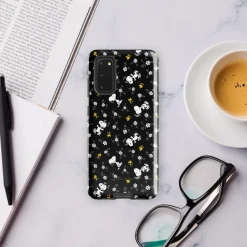 Online Woodstock And Snoopy Floral Pattern Tough Phone Case - Samsung Phone Cases