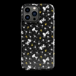 Discount Woodstock And Snoopy Floral Pattern Tough Phone Case - iPhone Phone Cases