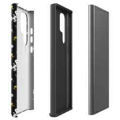 Online Woodstock And Snoopy Floral Pattern Tough Phone Case - Samsung Phone Cases