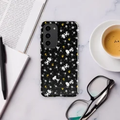 Online Woodstock And Snoopy Floral Pattern Tough Phone Case - Samsung Phone Cases