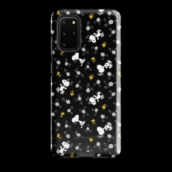 Online Woodstock And Snoopy Floral Pattern Tough Phone Case - Samsung Phone Cases