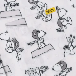 New x RSVLTS The Flying Ace Short Sleeve Shirt Snoopy