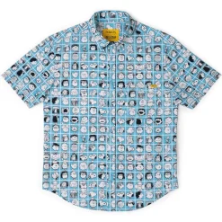 Outlet x RSVLTS The Peanut Gallery Short Sleeve Shirt Woodstock | Peanuts Gang