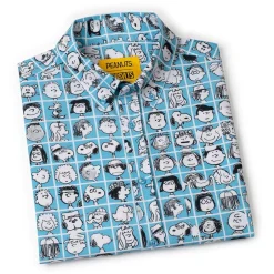 Outlet x RSVLTS The Peanut Gallery Short Sleeve Shirt Woodstock | Peanuts Gang