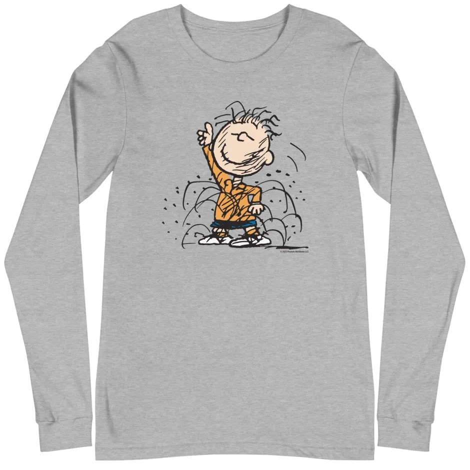 Hot PigPen Adult Long Sleeve T-Shirt Pigpen | Long Sleeve T-Shirts
