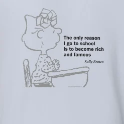 Online Sally Brown The Only Reason I Go To School T-Shirt Sally Brown | T-Shirts