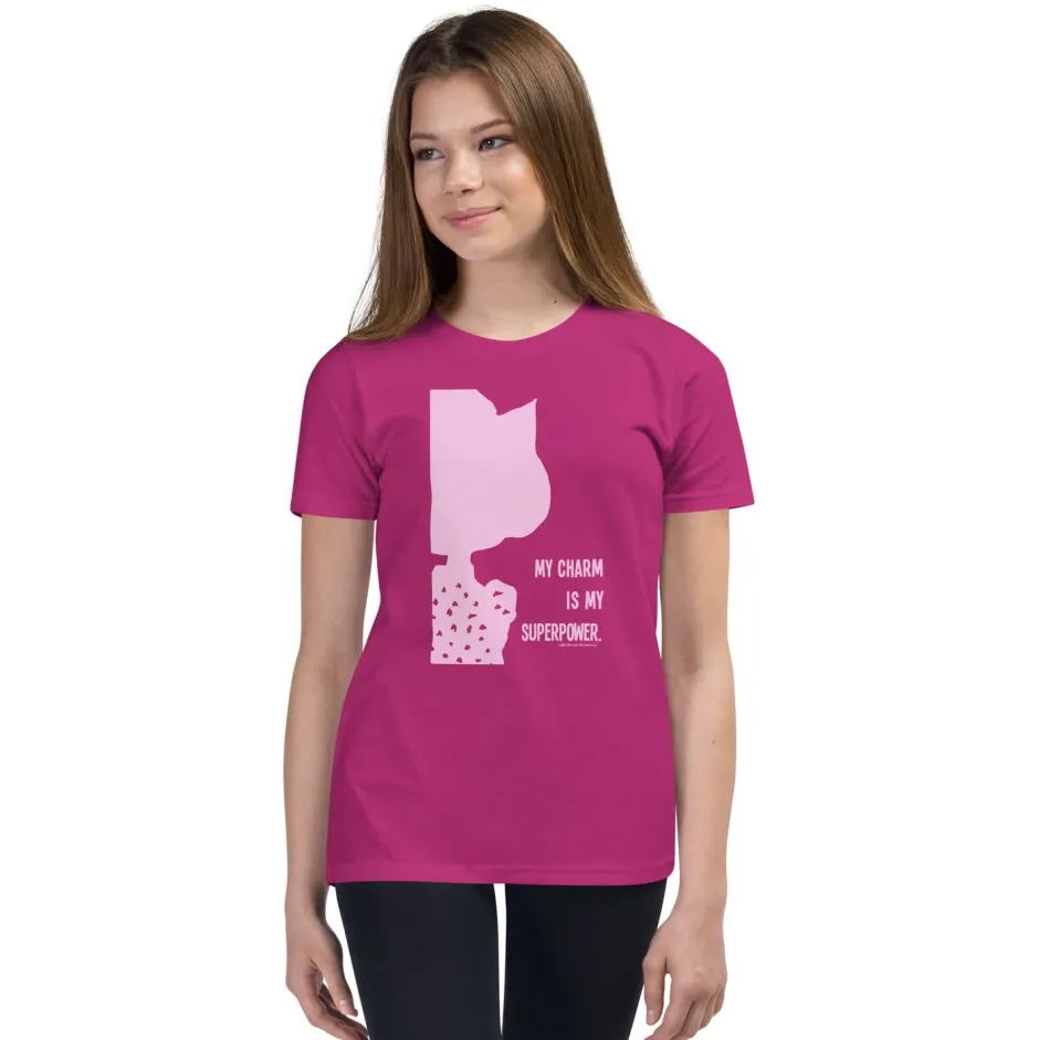 Outlet Sally My Charm Is My Superpower Kids T-Shirt Sally Brown | T-Shirts