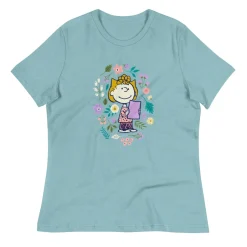 Fashion Sally's Flowers Women's Relaxed T-Shirt Sally Brown | T-Shirts