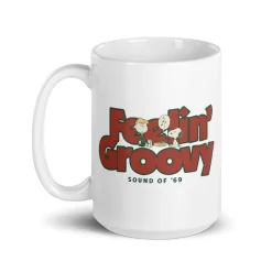 Discount Schroeder Feelin Groovy Mug Snoopy | Schroeder