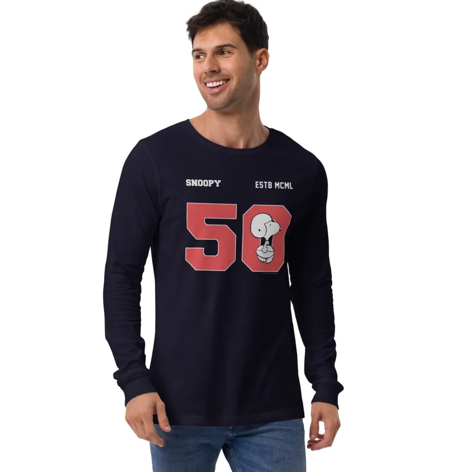 Online Snoopy 50 Adult Long Sleeve T-Shirt Snoopy | Long Sleeve T-Shirts
