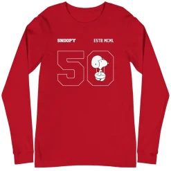 Online Snoopy 50 Adult Long Sleeve T-Shirt Snoopy | Long Sleeve T-Shirts
