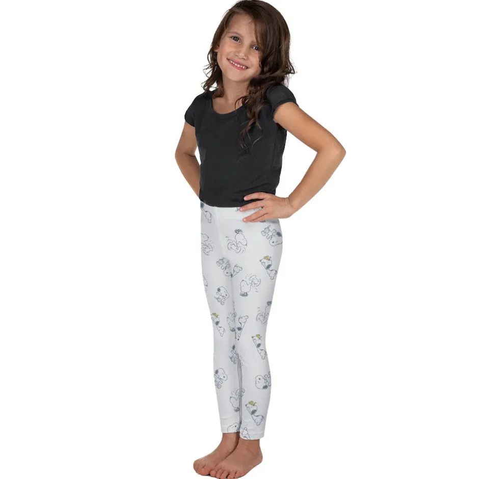Outlet Snoopy and Woodstock Kids Leggings Kids Snoopy | Pants & Sweatpants