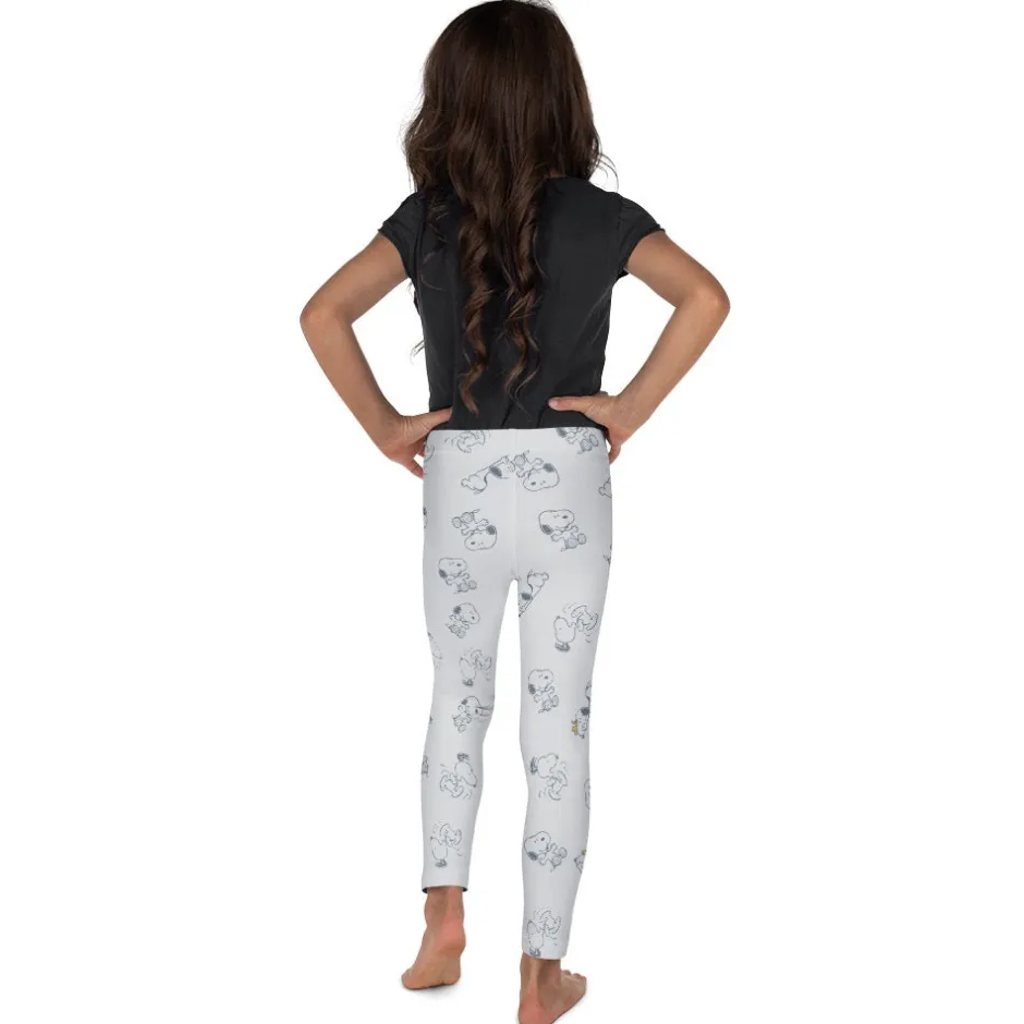 Outlet Snoopy and Woodstock Kids Leggings Kids Snoopy | Pants & Sweatpants