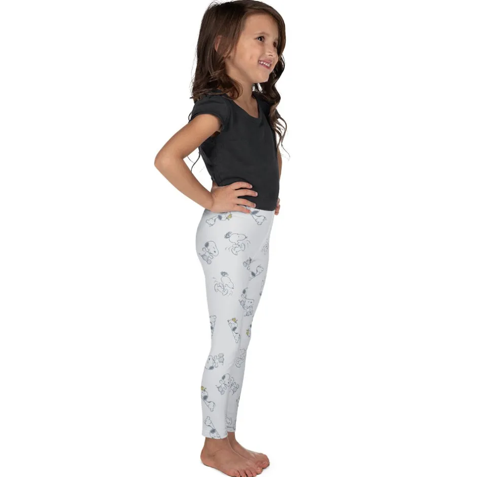 Outlet Snoopy and Woodstock Kids Leggings Kids Snoopy | Pants & Sweatpants