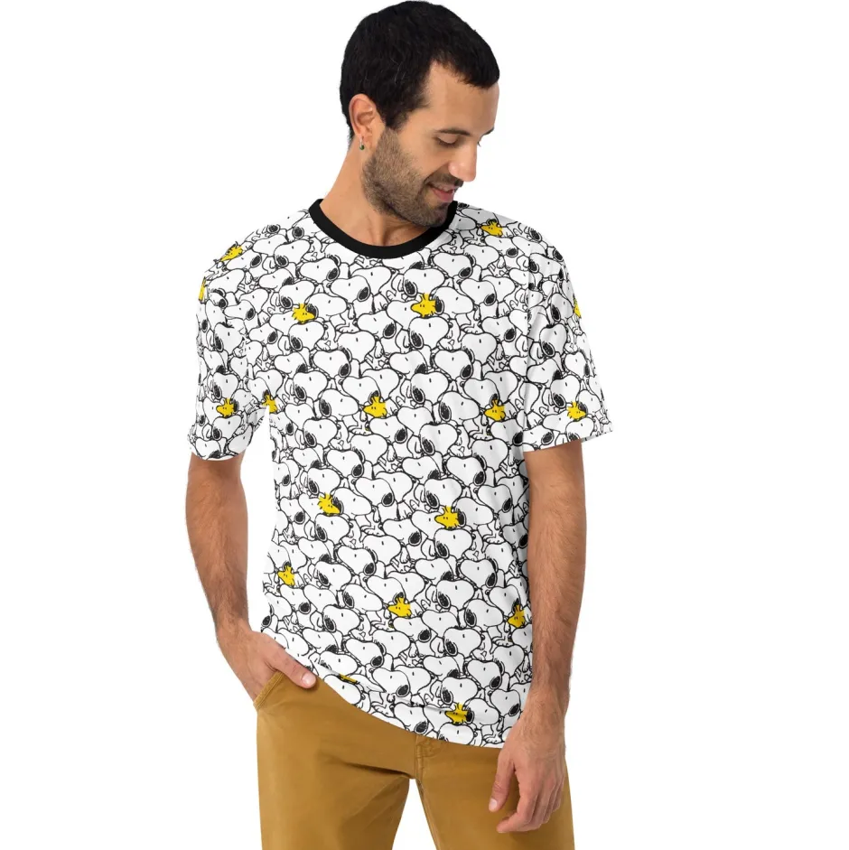 Best Snoopy and Woodstock Repeat Adult T-Shirt Woodstock | Snoopy