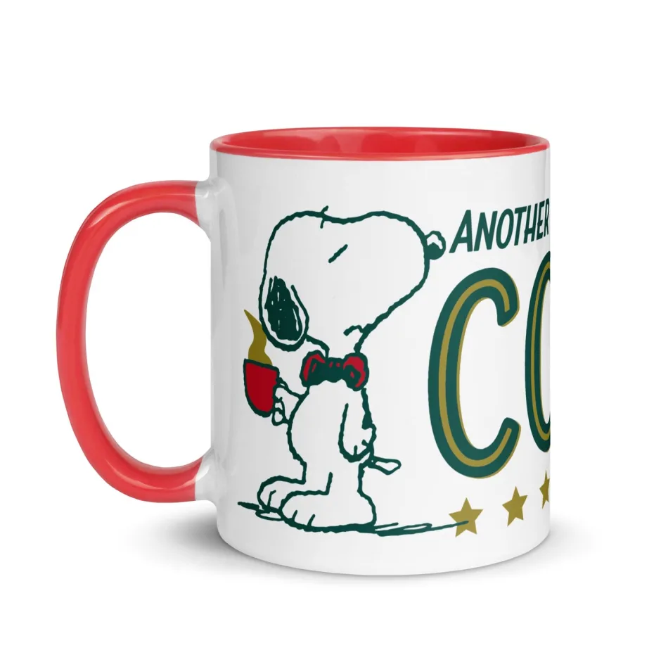 New Snoopy Another Cocoa Please Two Tone Mug Snoopy | Mugs
