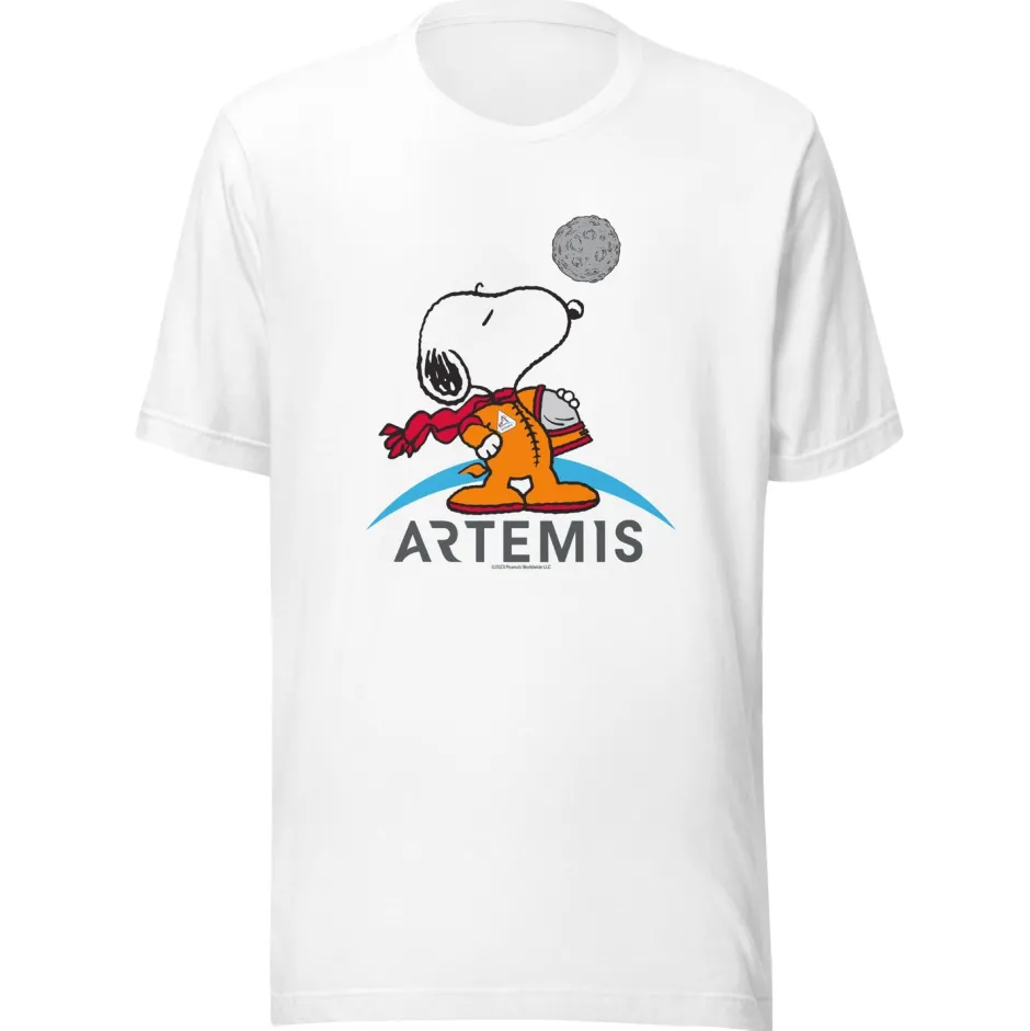 Hot Snoopy Artemis Adult T-Shirt Snoopy | T-Shirts