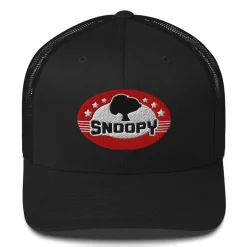 Clearance Snoopy Badge Trucker Hat Snoopy | Hats & Beanies