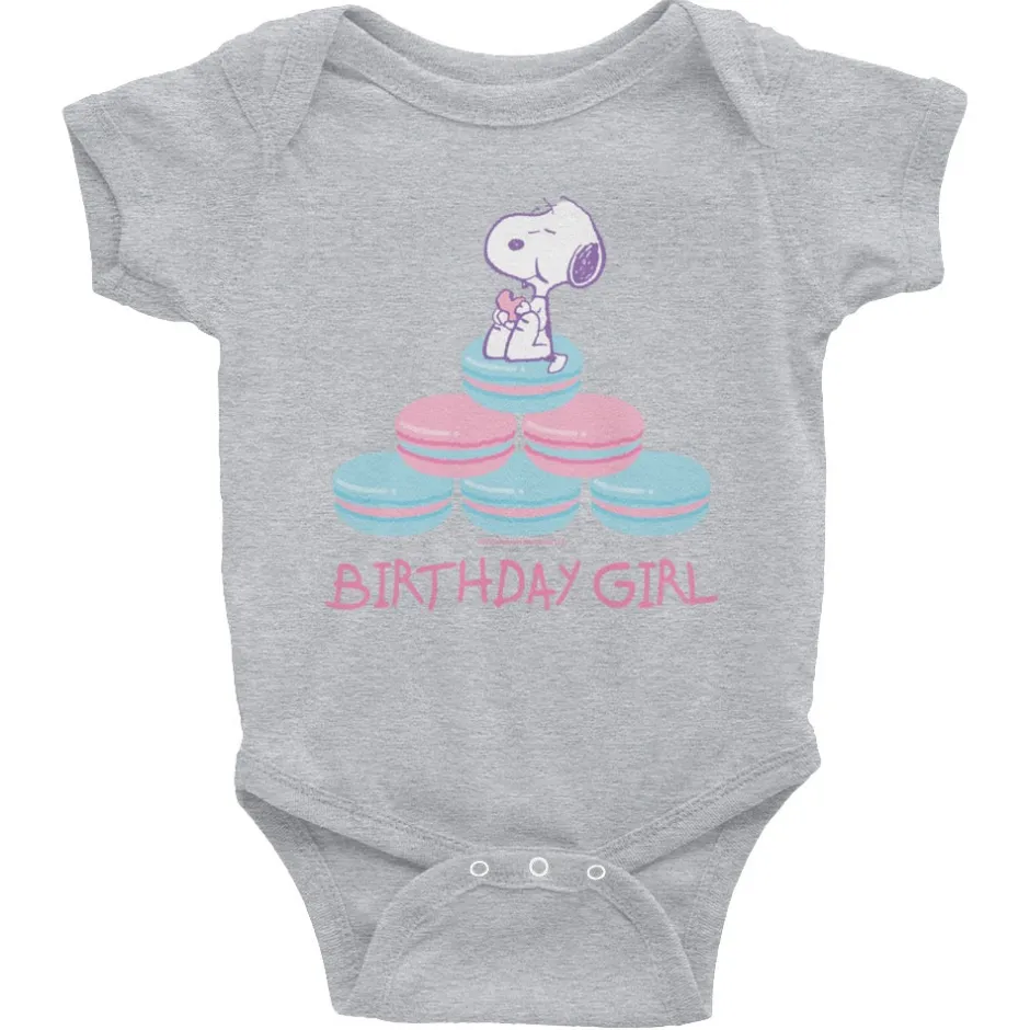 Outlet Snoopy Birthday Girl Baby Bodysuit Kids Snoopy | Baby & Kids