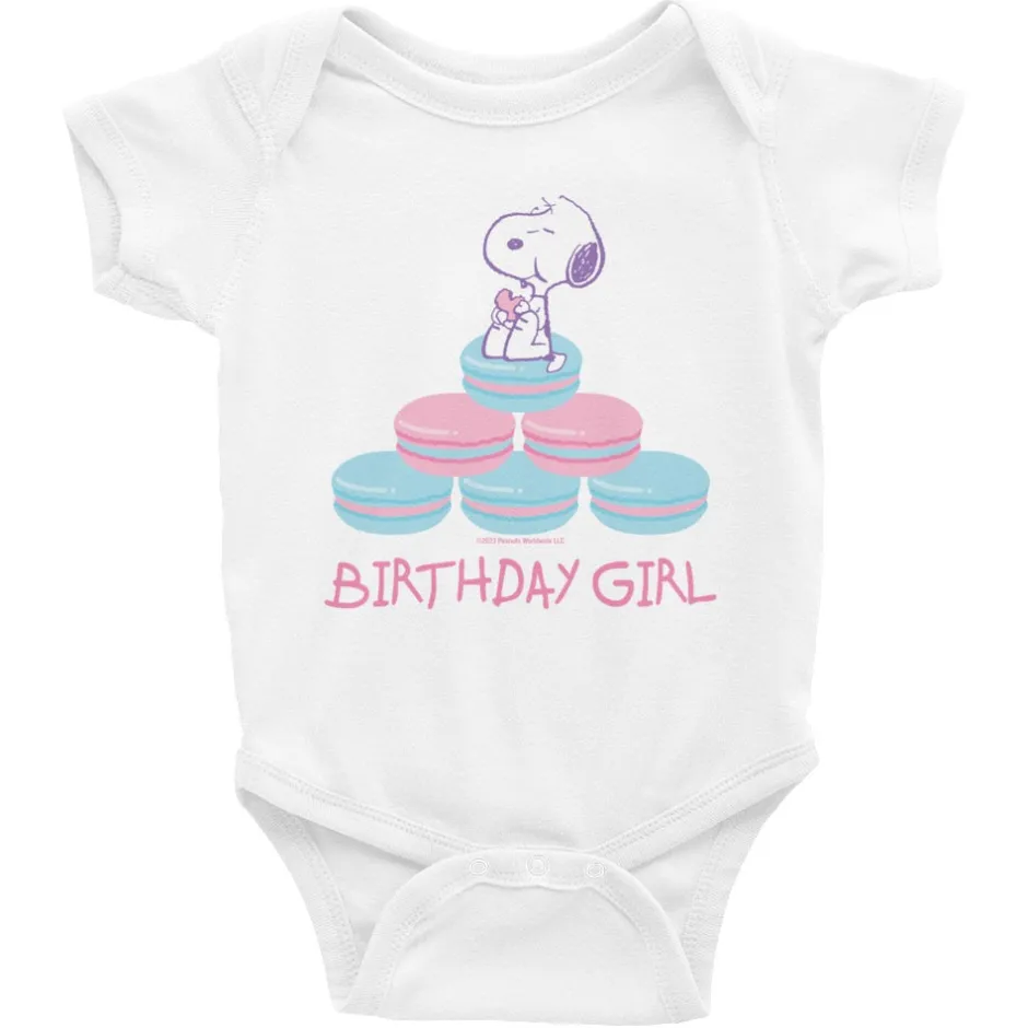 Outlet Snoopy Birthday Girl Baby Bodysuit Kids Snoopy | Baby & Kids