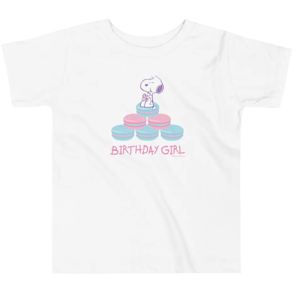 Outlet Snoopy Birthday Girl Toddler Tee Kids Snoopy | Baby & Kids