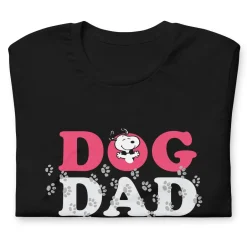 Hot Snoopy Dog Dad Adult T-Shirt Snoopy | Pet