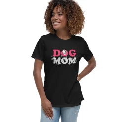 New Snoopy Dog Mom Women's Relaxed T-Shirt Snoopy | Pet