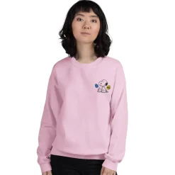 Hot Snoopy Easter Eggs Embroidered Crewneck Sweatshirt Snoopy | Hoodies & Sweatshirts