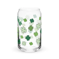 New Snoopy Feeling Lucky Can Glass Snoopy | Glassware