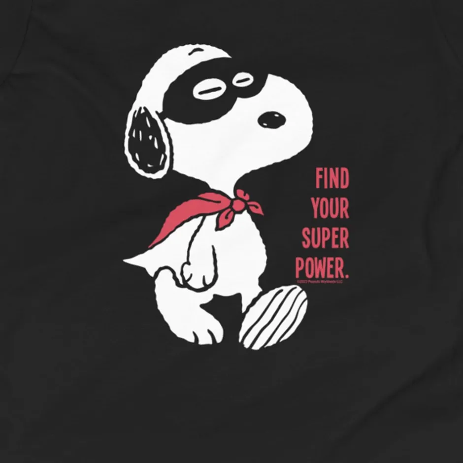 Online Snoopy Find Your Super Power Kids T-Shirt Snoopy | T-Shirts