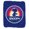 Online Snoopy First Beagle On The Moon Sherpa Blanket Snoopy | Blankets & Pillows