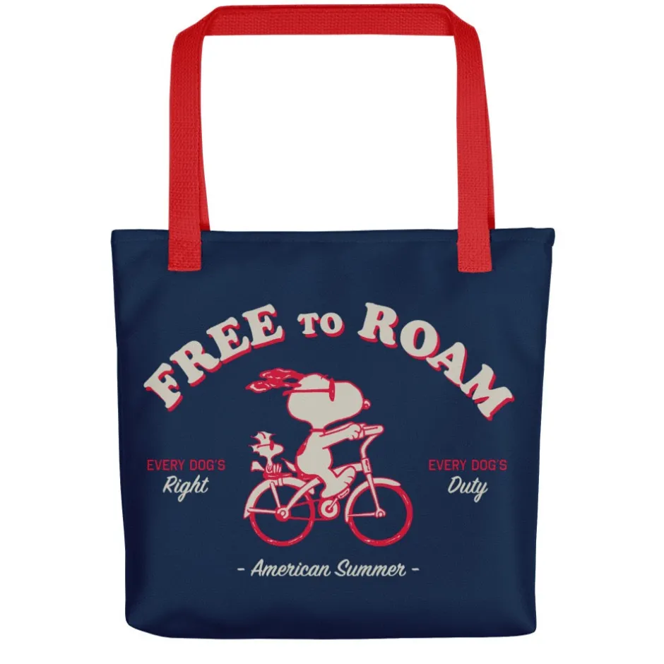 Hot Snoopy Free to Roam Tote Bag Snoopy | Bags & Backpacks