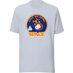 Fashion Snoopy Give Me Some Space Adult T-Shirt Snoopy | T-Shirts