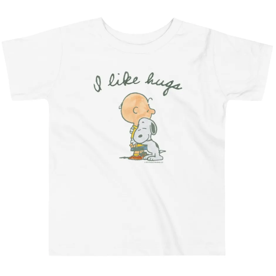 Online Snoopy I Like Hugs Toddler T-Shirt Kids Snoopy | Charlie Brown