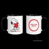 Hot Snoopy I Think I'm In Love Personalized Two Tone Mug Snoopy | Mugs