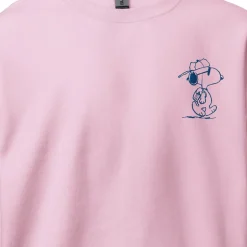 Fashion Snoopy Joe Cool Embroidered Adult Sweatshirt Snoopy | Joe Cool