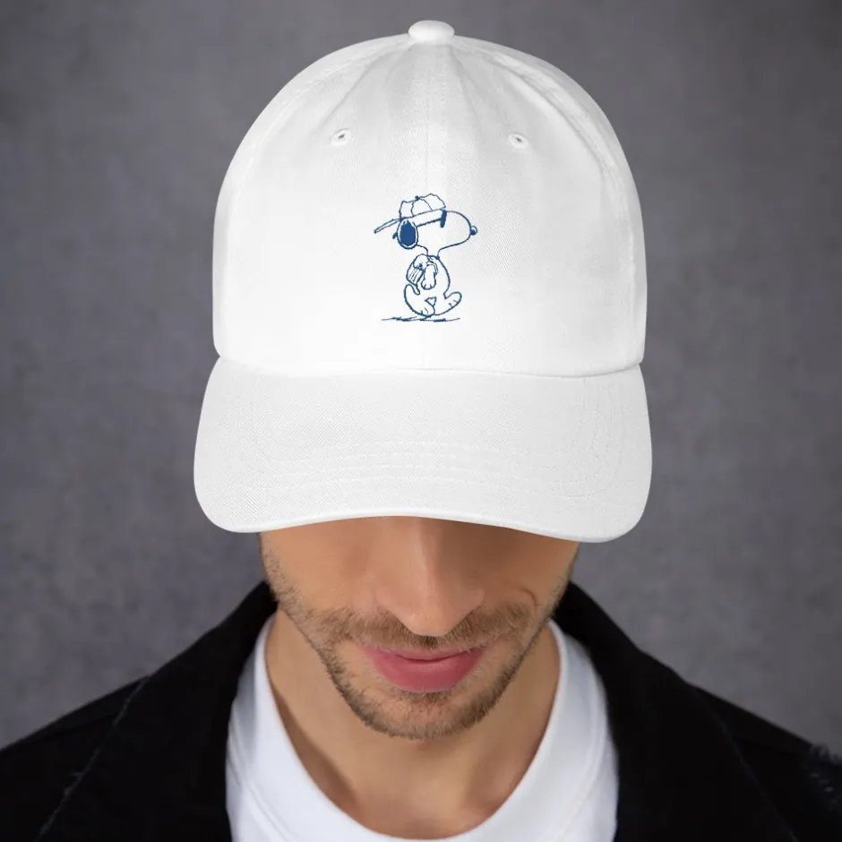 Online Snoopy Joe Cool Embroidered Dad Hat Snoopy | Joe Cool