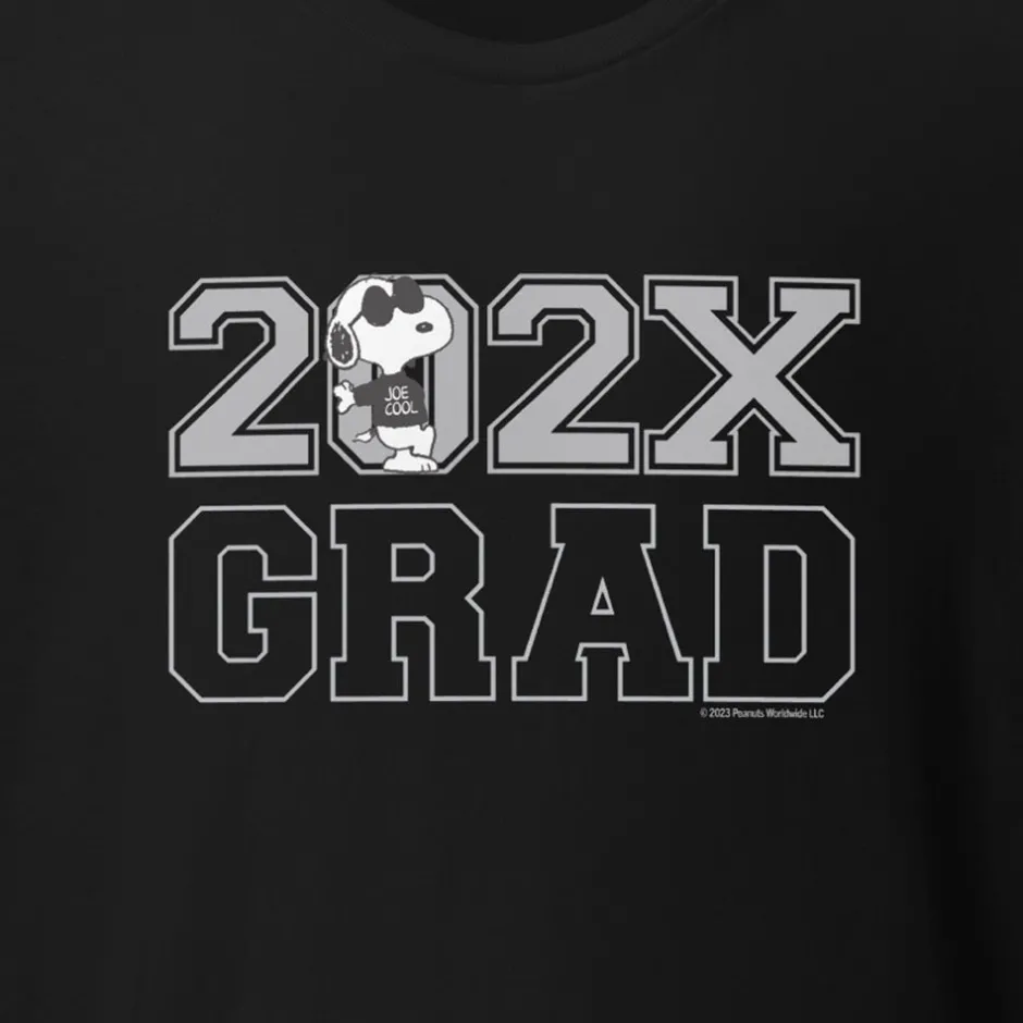 Outlet Snoopy Joe Cool Personalized Grad Adult T-Shirt Snoopy | T-Shirts