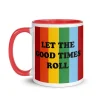 Fashion Snoopy Let the Good Times Roll Two-Tone Mug Snoopy | Mugs