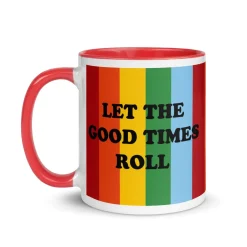 Fashion Snoopy Let the Good Times Roll Two-Tone Mug Snoopy | Mugs