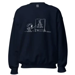 Discount Snoopy Professor Snoopy Adult Sweatshirt Snoopy | Hoodies & Sweatshirts