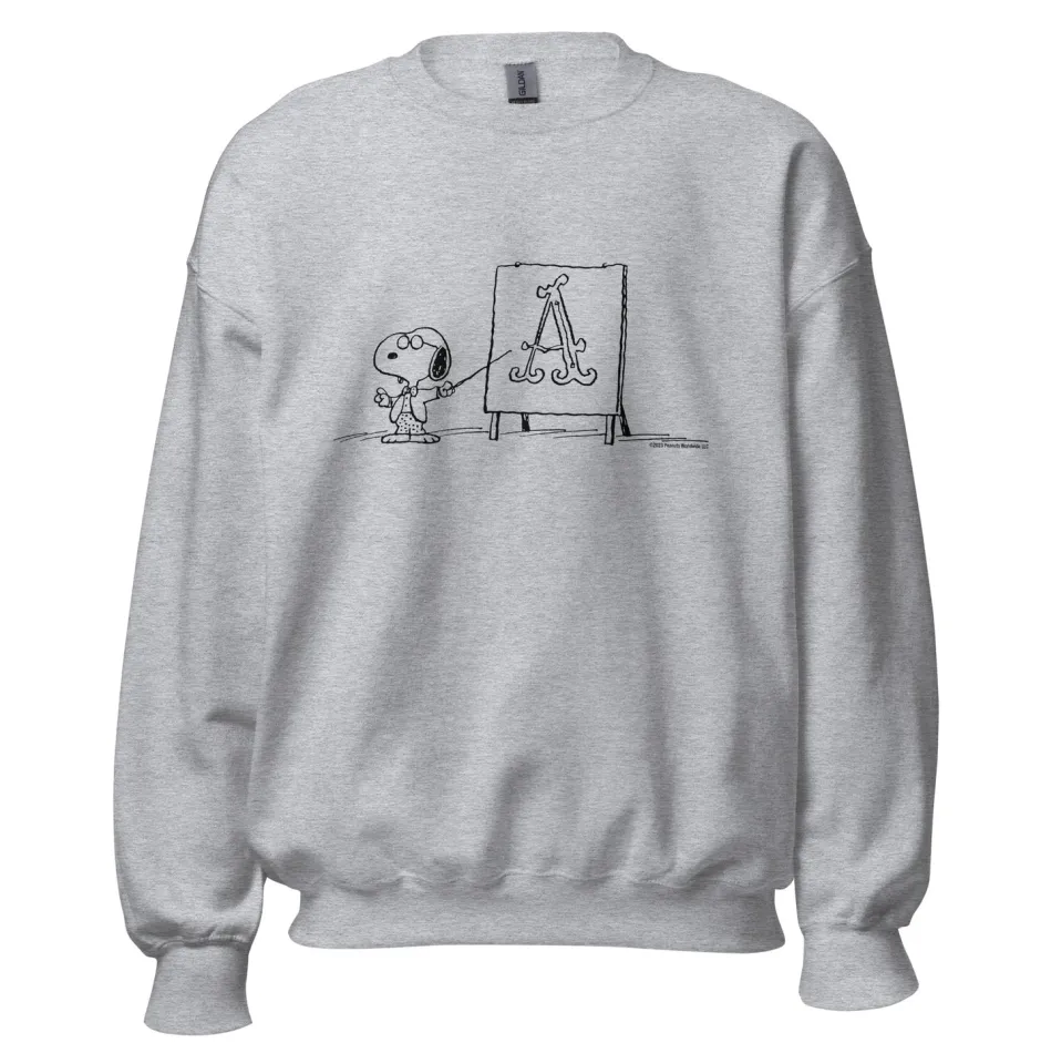 Discount Snoopy Professor Snoopy Adult Sweatshirt Snoopy | Hoodies & Sweatshirts